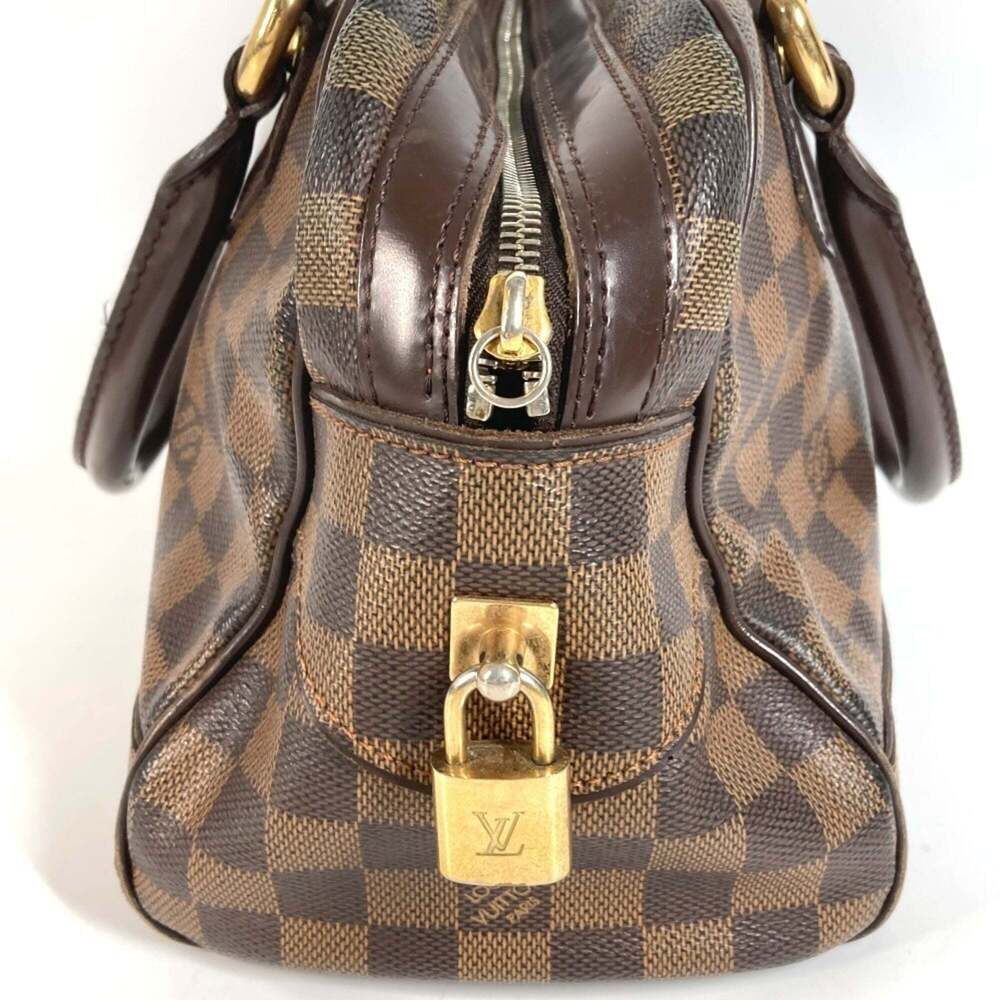LOUIS VUITTON Brown Damier Canvas Boston Bag - Picture 3 of 12